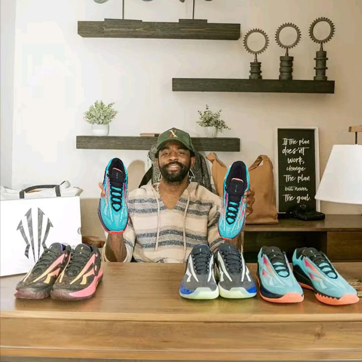 ANTA - Zapatilla de basket by KYRIE IRVING  KAI  2- SPEED -SHOCK PRO