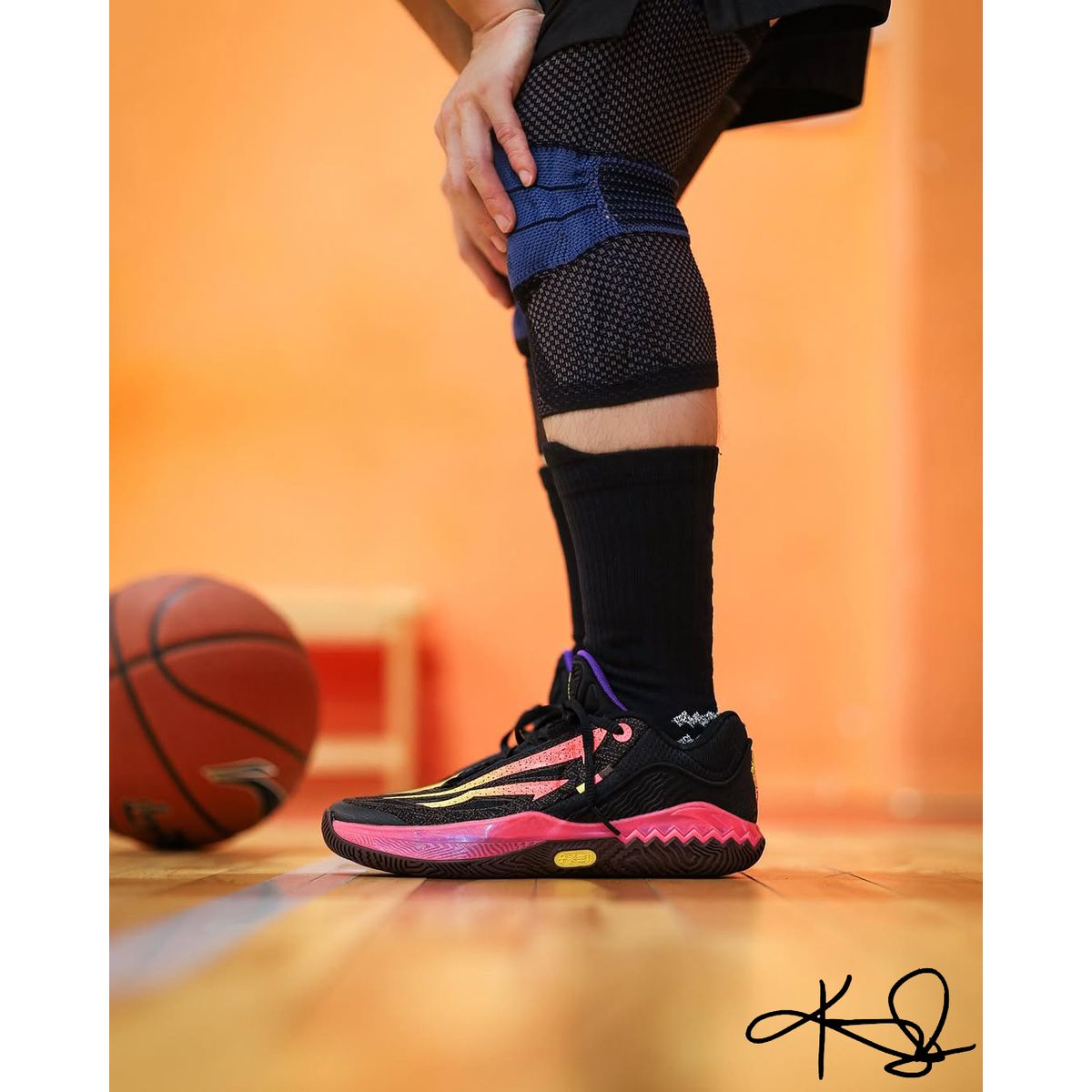 ANTA - Zapatilla de basket by KYRIE IRVING  KAI  2-SPEED 2 - Llamas