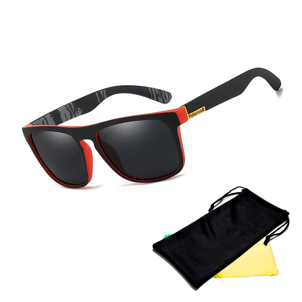 GENERICO - Lentes de sol para hombre polarizado uv400 negro