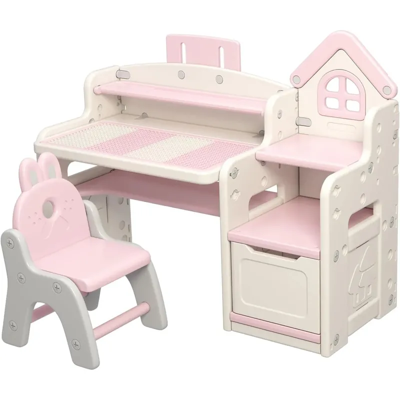 GENERICO - ESCRITORIO PARA NIÑO MULTIFUNCIONAL 3 EN 1 INFANTIL MESA ESTUDIO DIBUJO