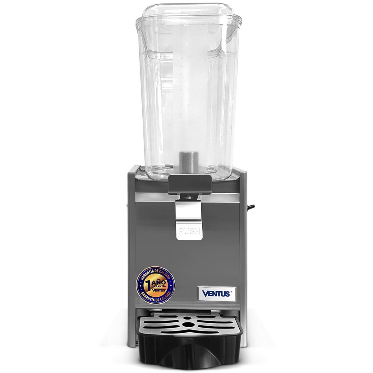 VENTUS - Dispensadora de Jugos de 1 tolva de 18 Litros, VJ-181 Ventus