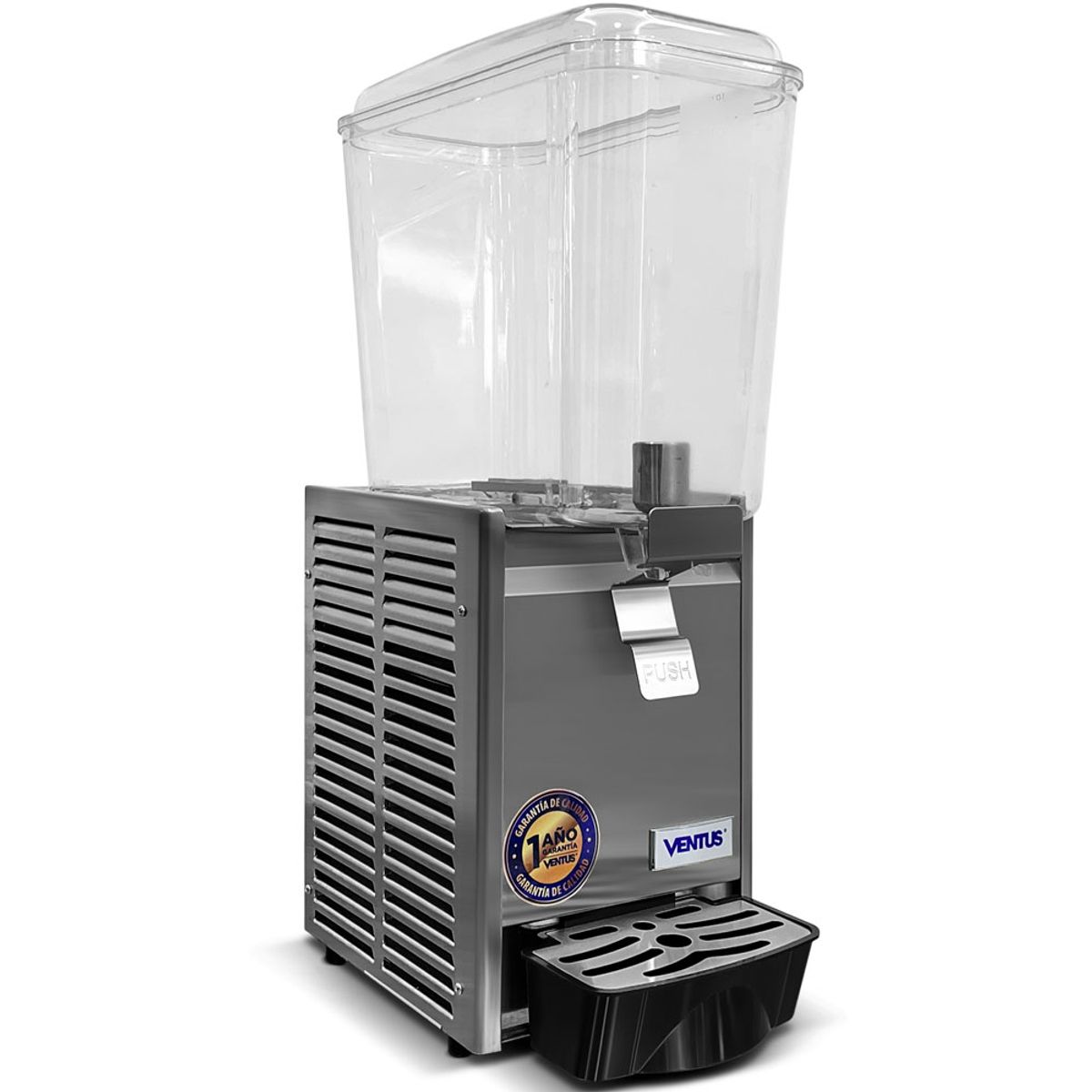 VENTUS - Dispensadora de Jugos de 1 tolva de 18 Litros, VJ-181 Ventus