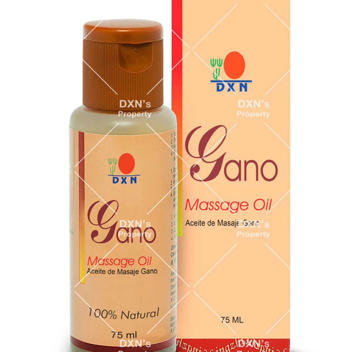 DXN - DXN Aceite de Masaje Relajante con Ganoderma - Gano Massage Oil 75ml