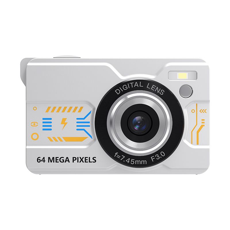 RENVMEXY - Cámara Digital 4K 56MP Compacta con Luz para Estudiantes y Hogar