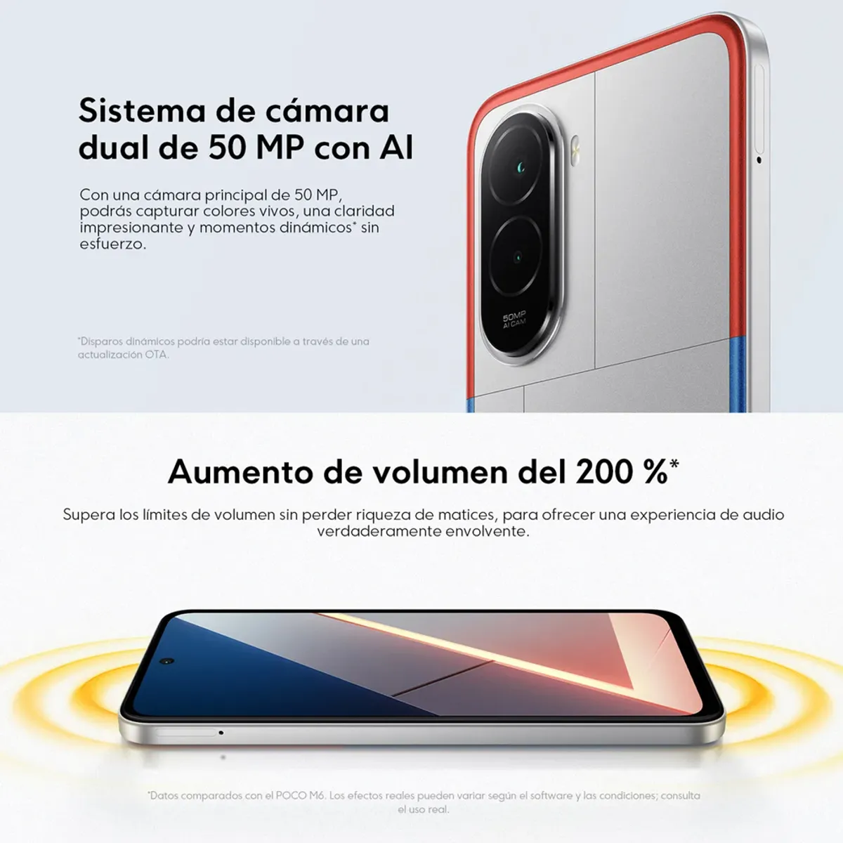 XIAOMI - Smartphone POCO M7 8GB 256GB Azul 25062PC34G