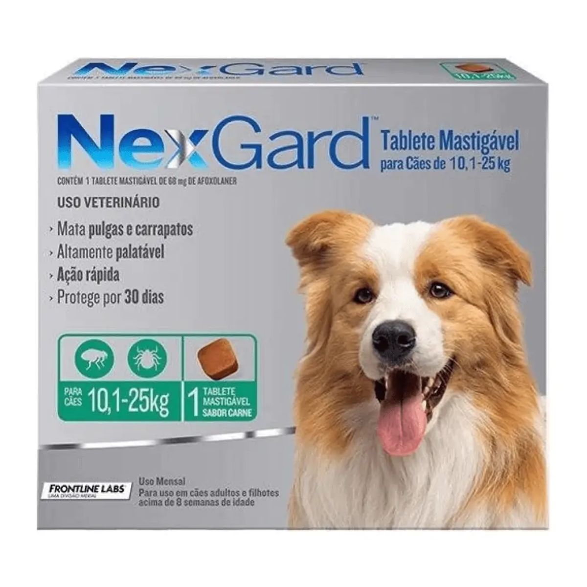 NEXGARD - Antipulgas Nexgard 10-25 kg x1 tableta