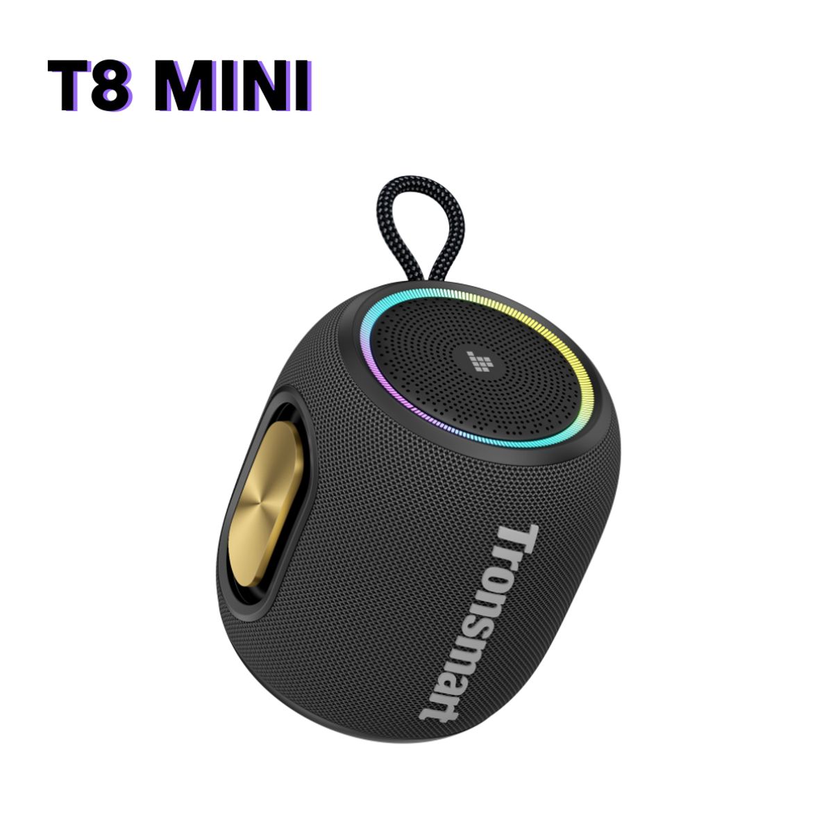 TRONSMART - Parlante Tronsmart T8 Mini de 16W y duración de hasta 20 horas - BK