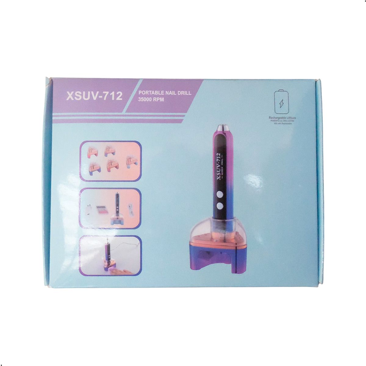 GENERICO - Pulidor De Uñas XSUV-712 35000 Rpm 15w Inalambrico