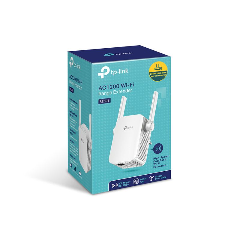 TP LINK - Extensor Wifi Tp-Link RE305 AC1200 2 Antenas