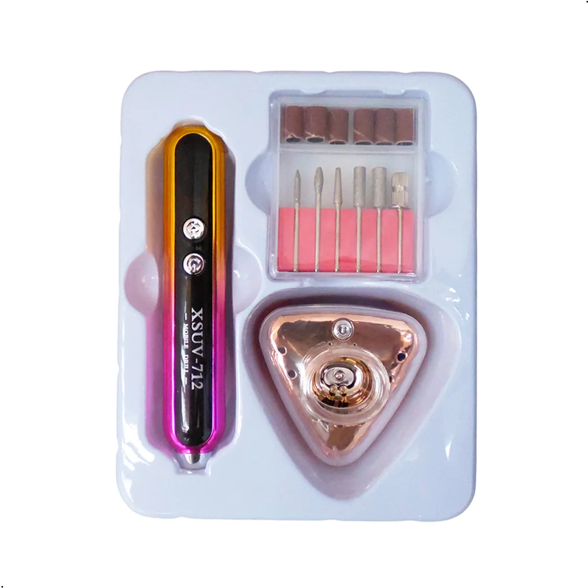 GENERICO - Pulidor De Uñas Manicura Xsuv-712 35000 Rpm 15w Recargable