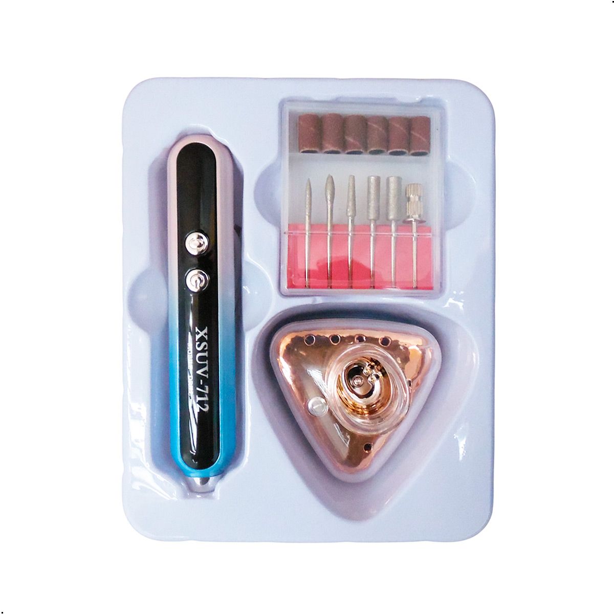 GENERICO - Pulidor De Uñas Manicura Xsuv-712 35000 Rpm 15w Recargable