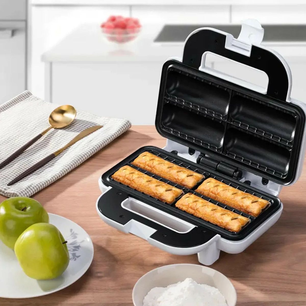 OEM - Maquina para Hacer Rollitos de Pie de Manzana Antiadherente RAF R529