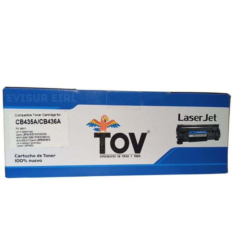 GENERICO - TONER COMPATIBLE HP 35A CB435A 36A CB436A NEGRO