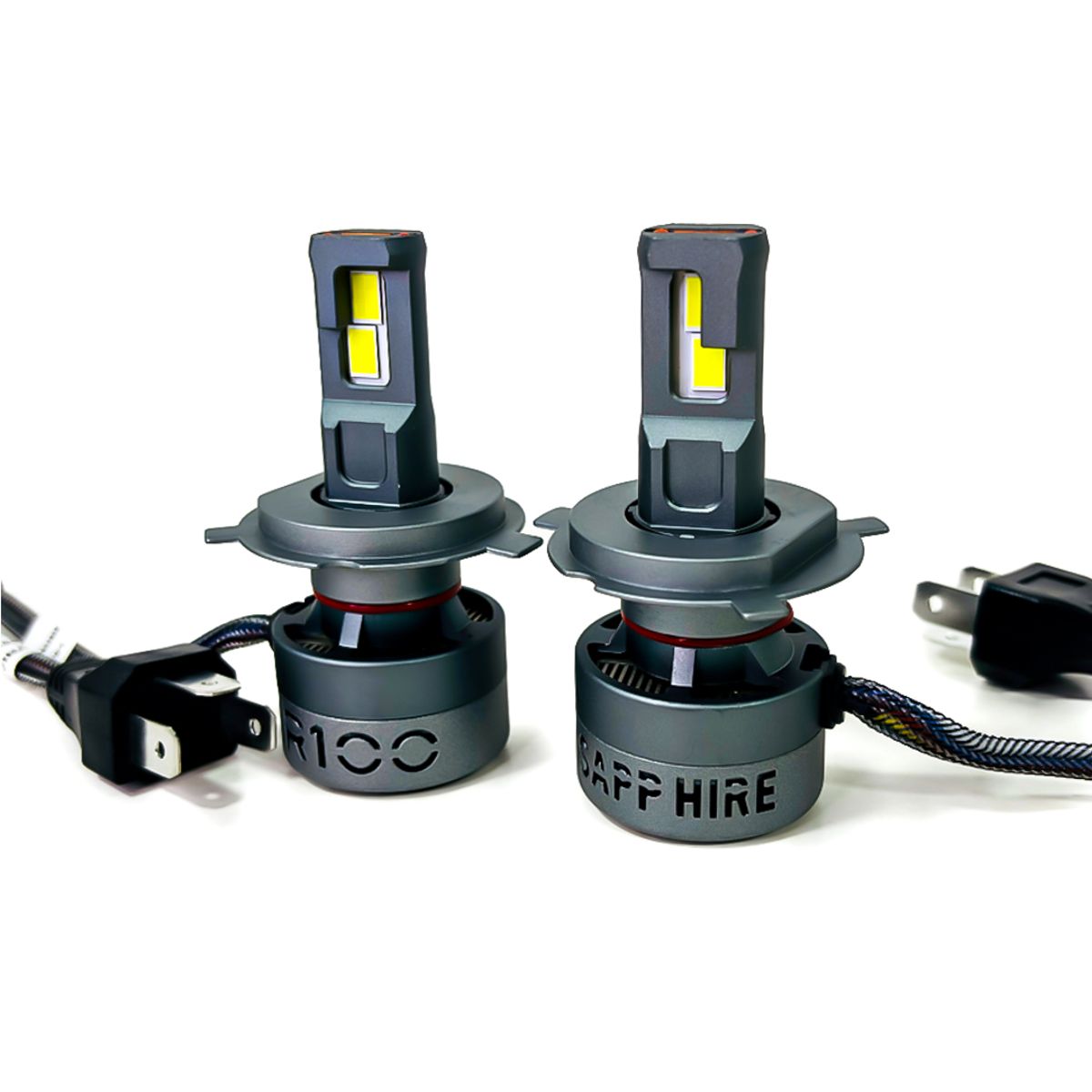 GENERICO - Kit de Focos LED Iron H4 75W con Sistema Canbus Integrado – 65,000 Lúmenes