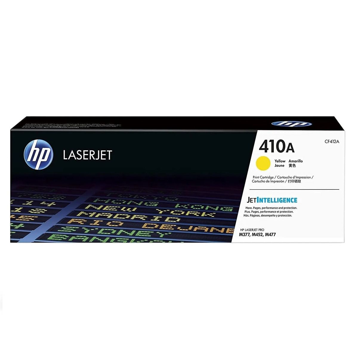 HP - TONER HP 410A AMARILLO (CF412A) LASERJET M477/M478/M452 2300 PAG.