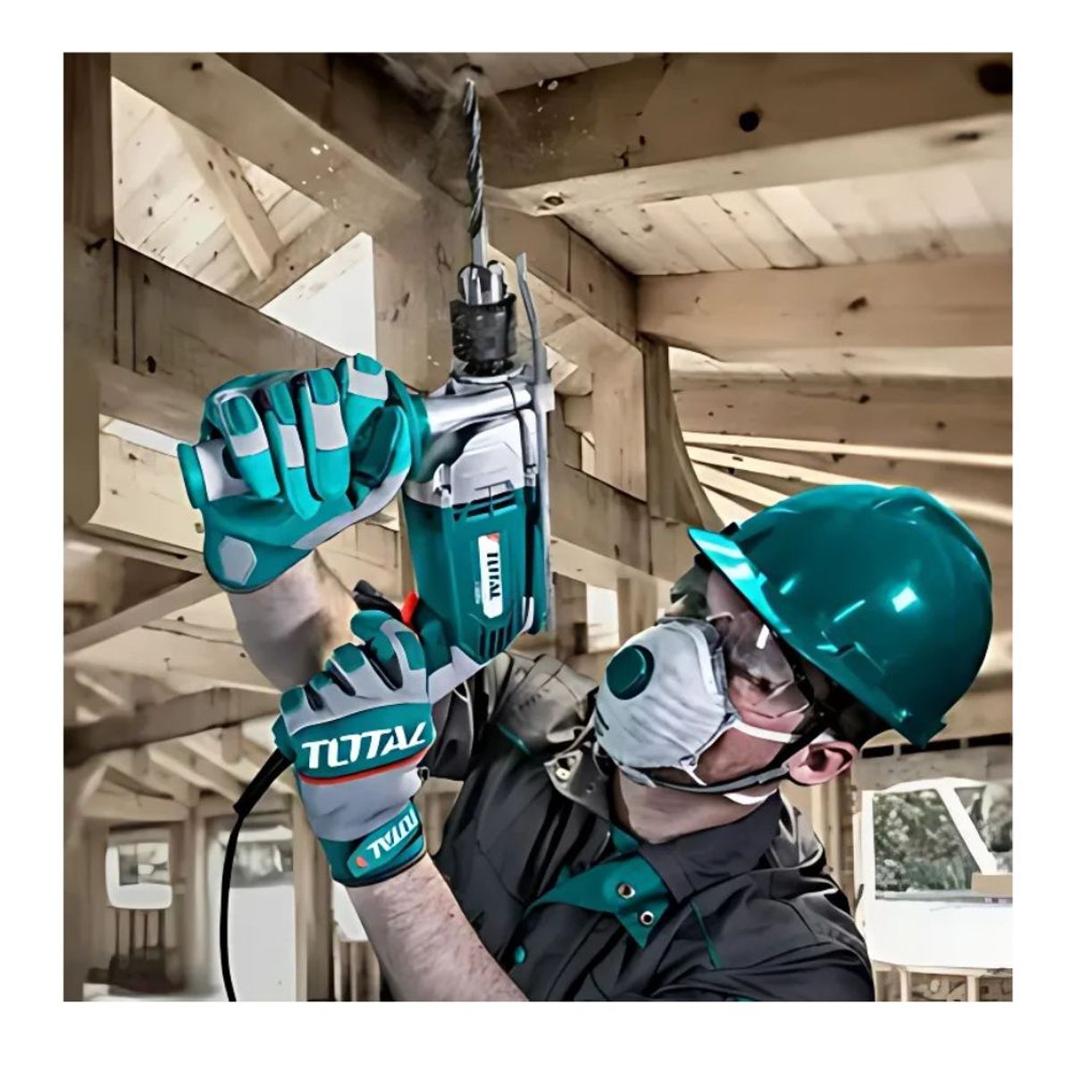 GENERICO - Taladro Percutir 1010w 13MM Velocidad Variable Industrial - TG111136