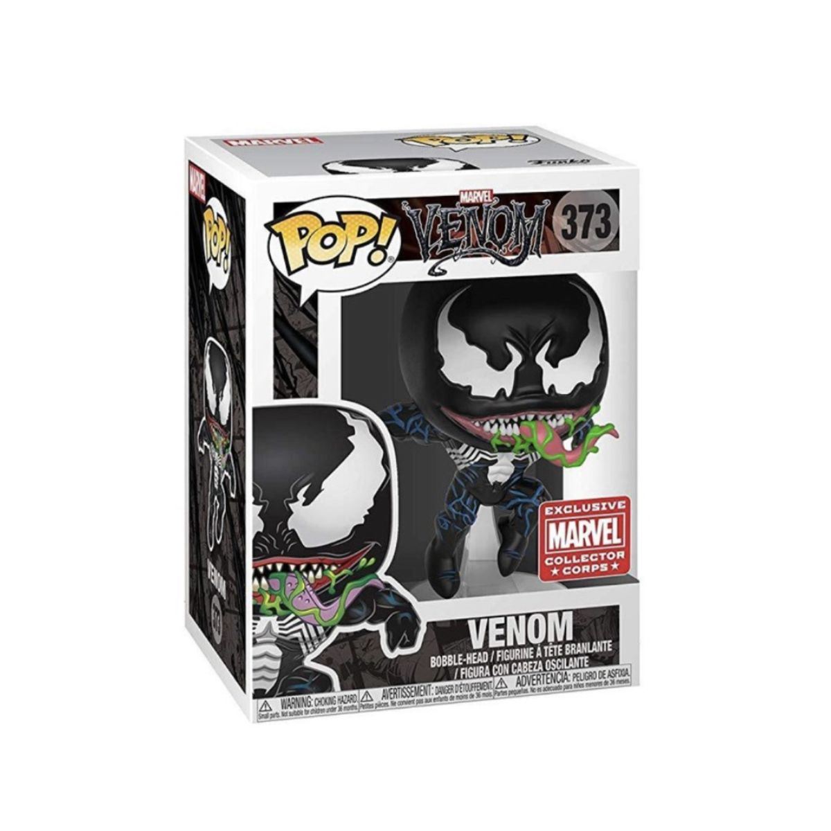 FUNKO - Venom Funko Pop 373 Exclusivo Collector Corps