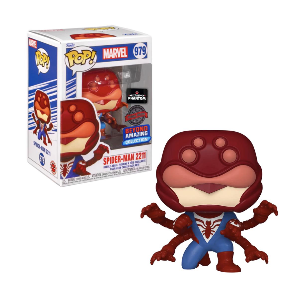 FUNKO - Spiderman 2211 Funko Pop 979 Exclusivo SE Phantom