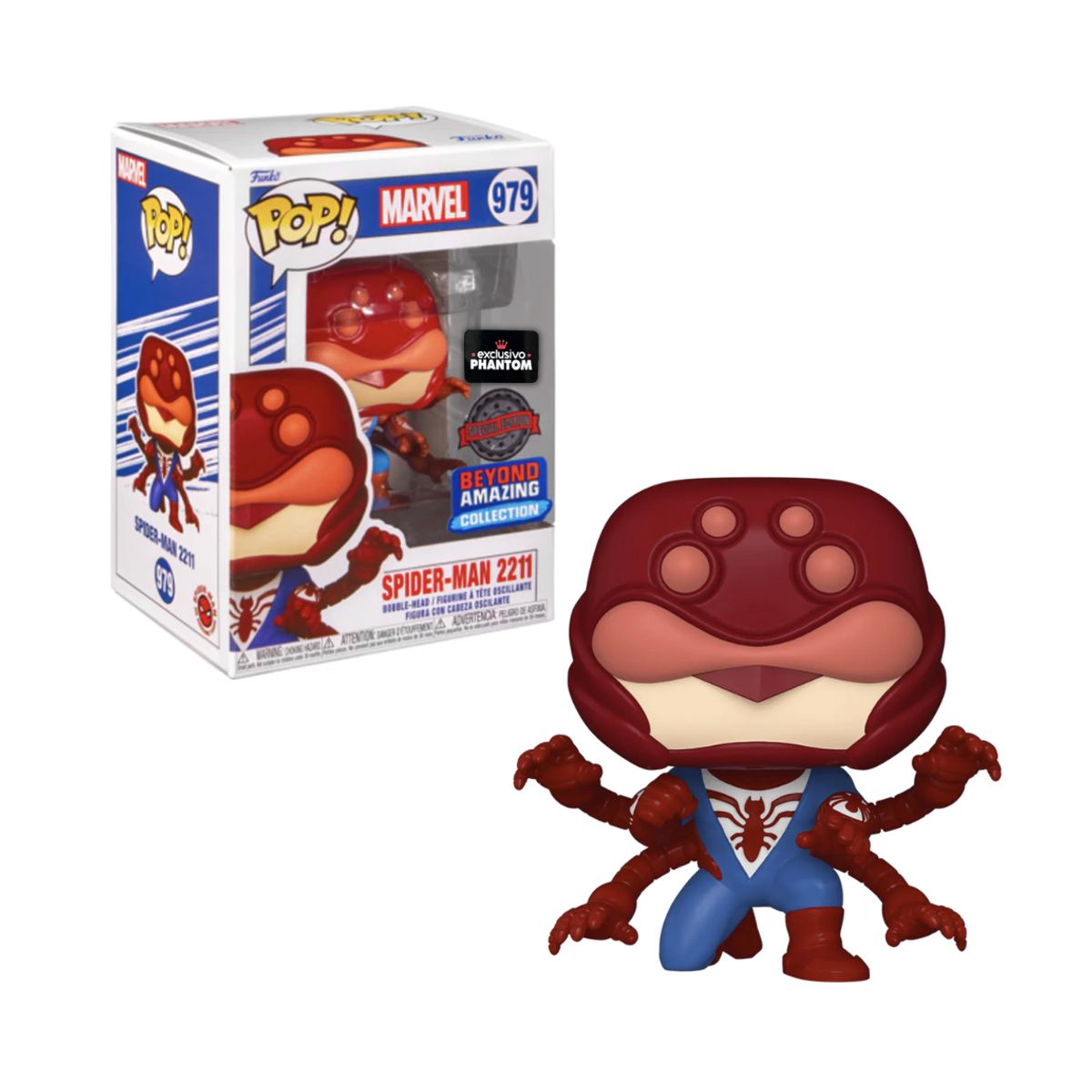 FUNKO - Spiderman 2211 Funko Pop 979 Exclusivo SE Phantom