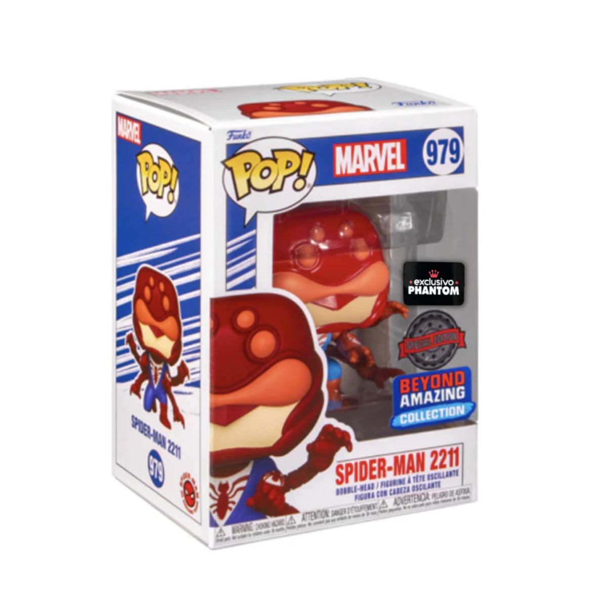 FUNKO - Spiderman 2211 Funko Pop 979 Exclusivo SE Phantom