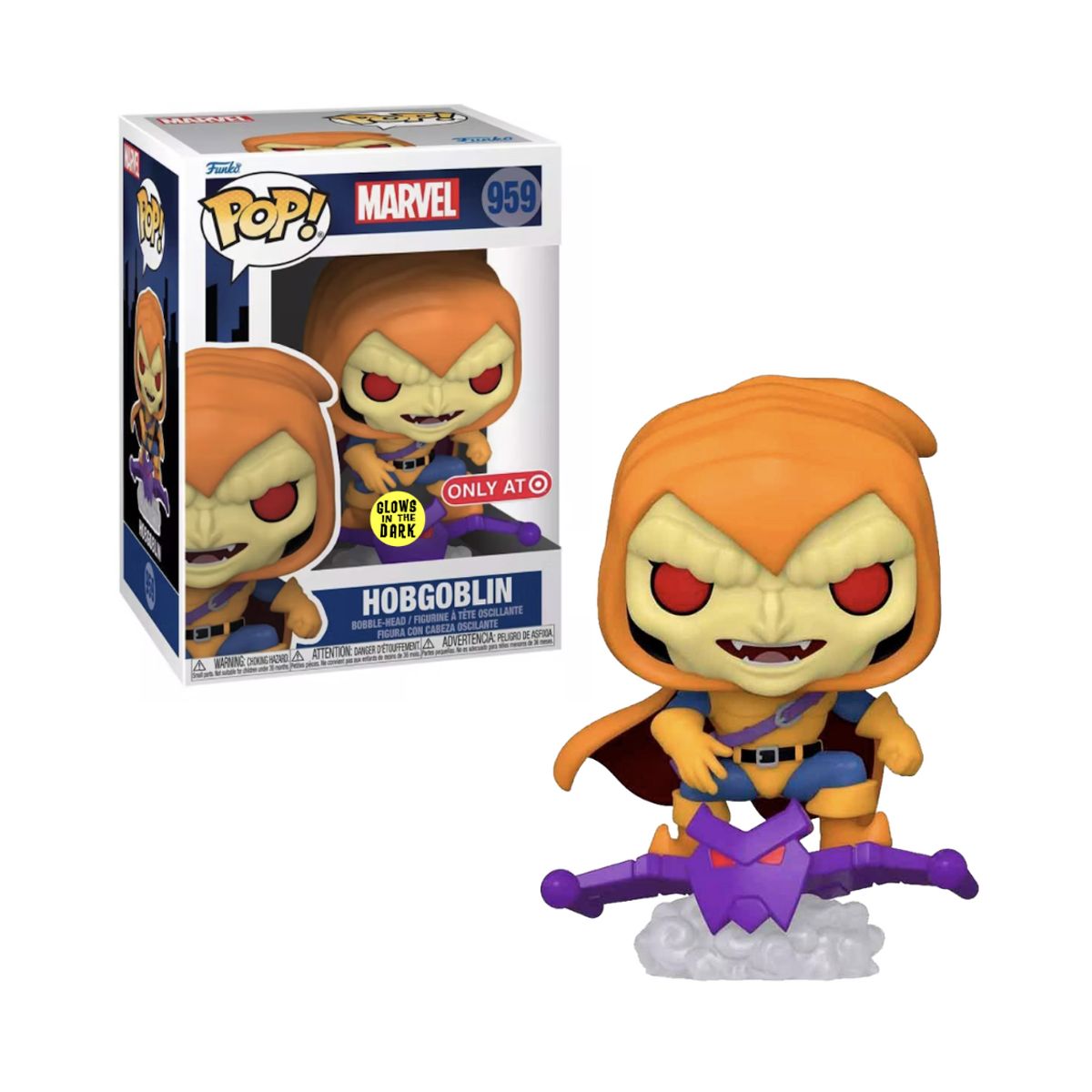 FUNKO - Hobgoblin Funko Pop 959 Exclusivo glow in the Dark