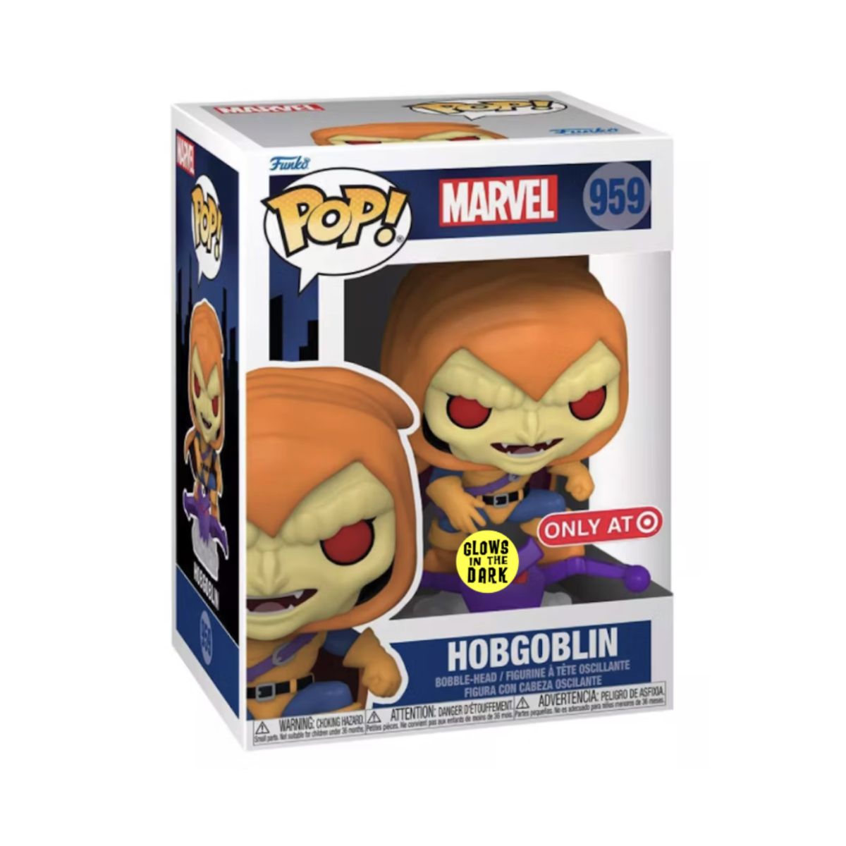 FUNKO - Hobgoblin Funko Pop 959 Exclusivo glow in the Dark