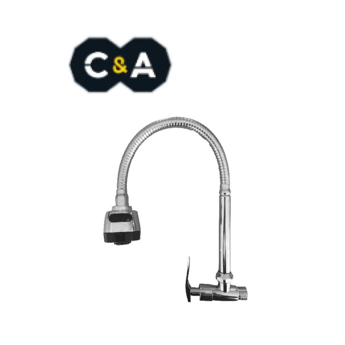 C&A - CAÑO CORRUGADO CUELLO FLEXIBLE PARA PARED