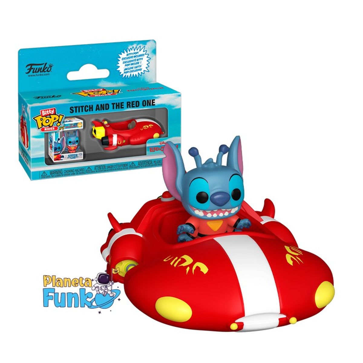 FUNKO - FUNKO BITTY POP STITCH AND THE RED ONE