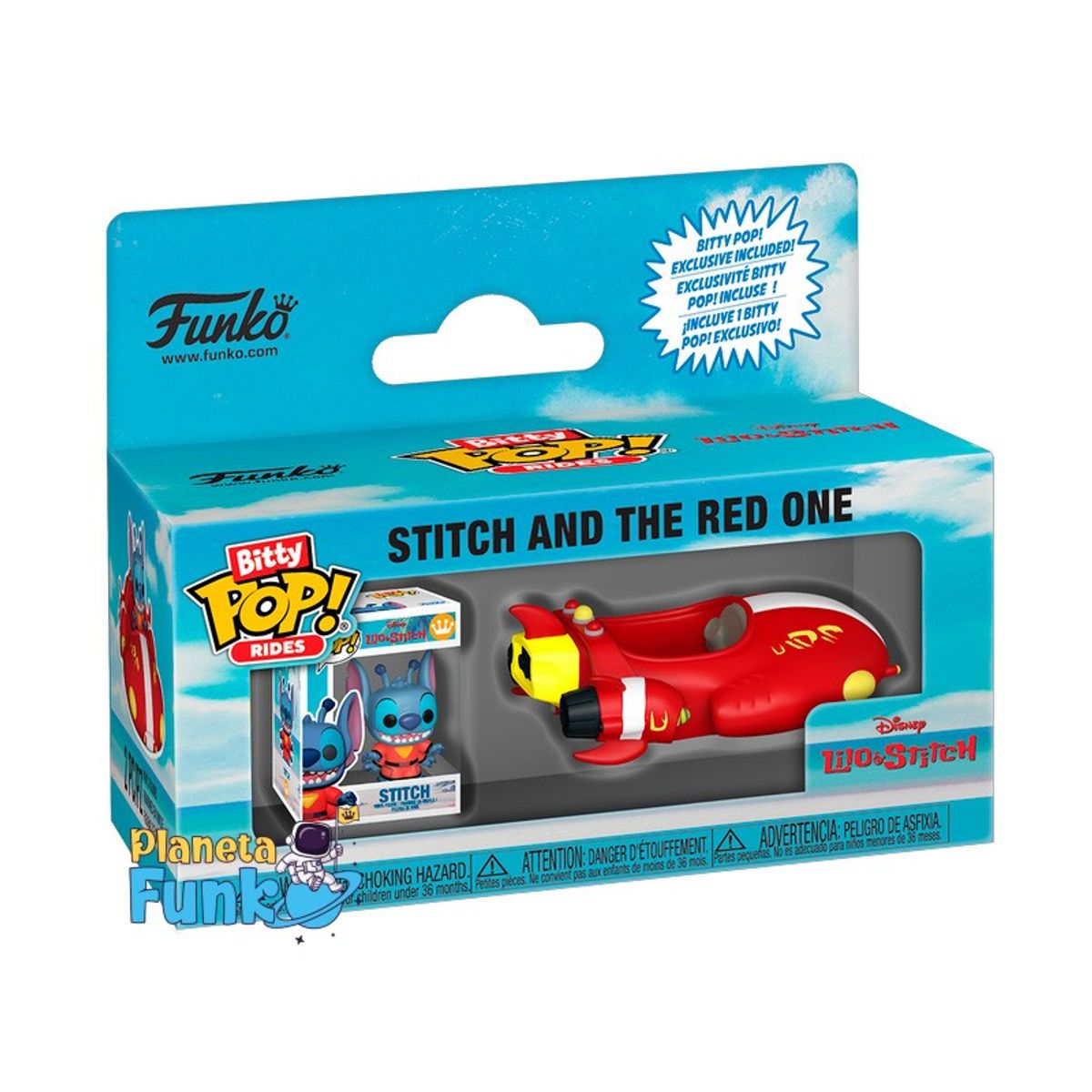 FUNKO - FUNKO BITTY POP STITCH AND THE RED ONE