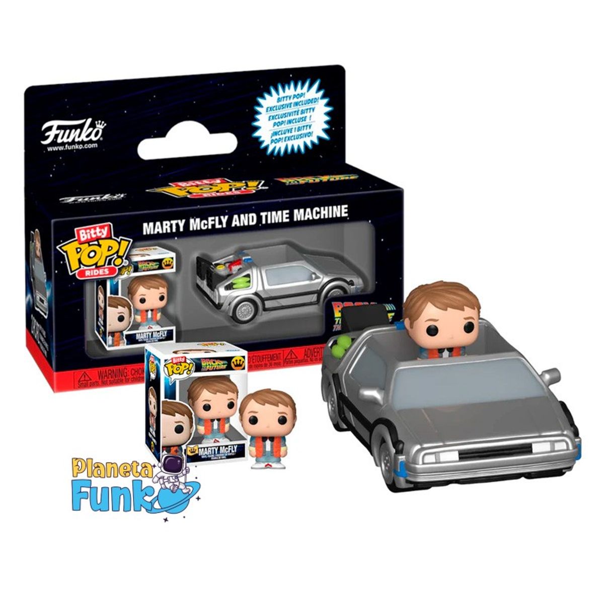 FUNKO - FUNKO BITTY POP MARTY MCFLY VOLVER AL FUTURO