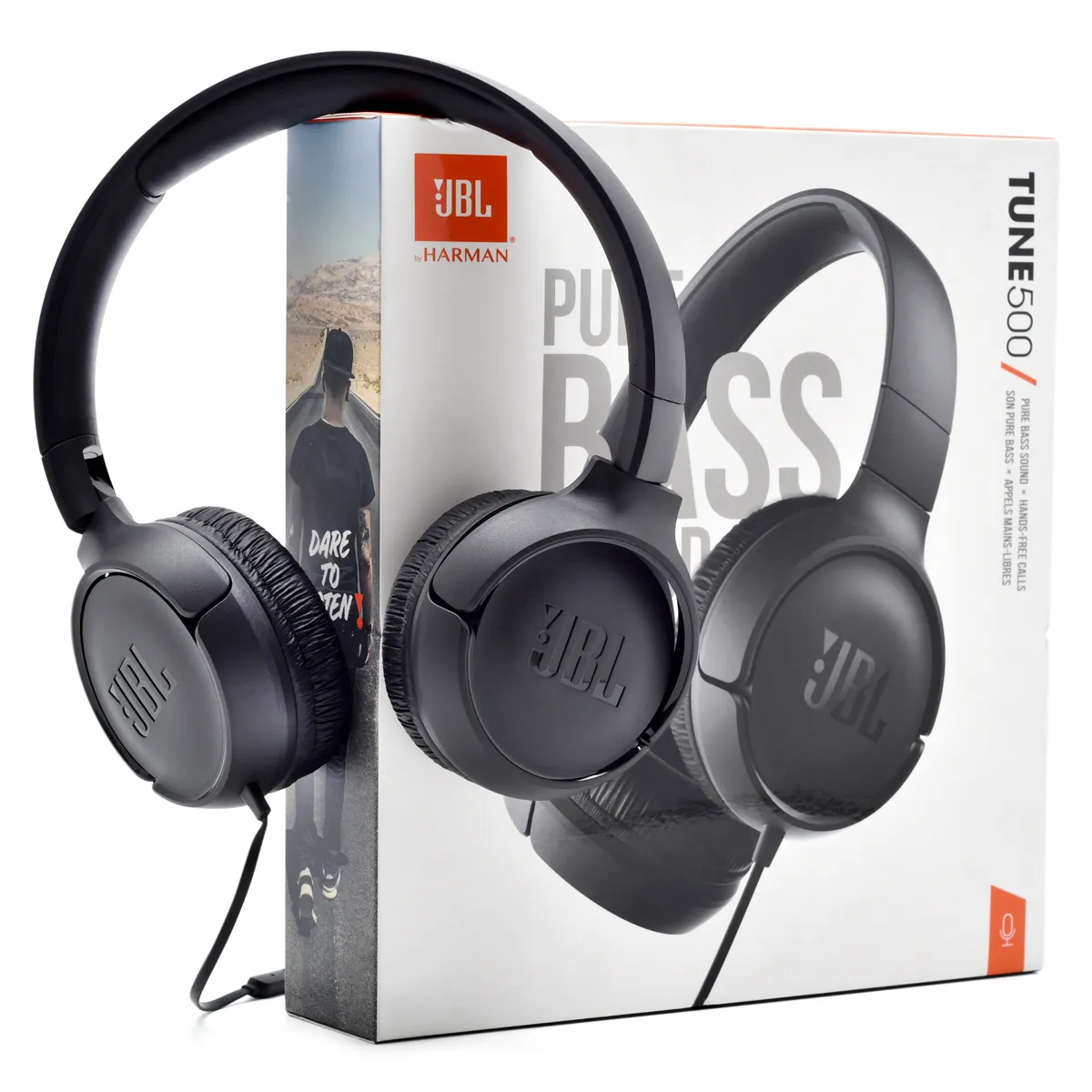 JBL - AUDIFONOS JBL TUNE 500 COLOR NEGRO