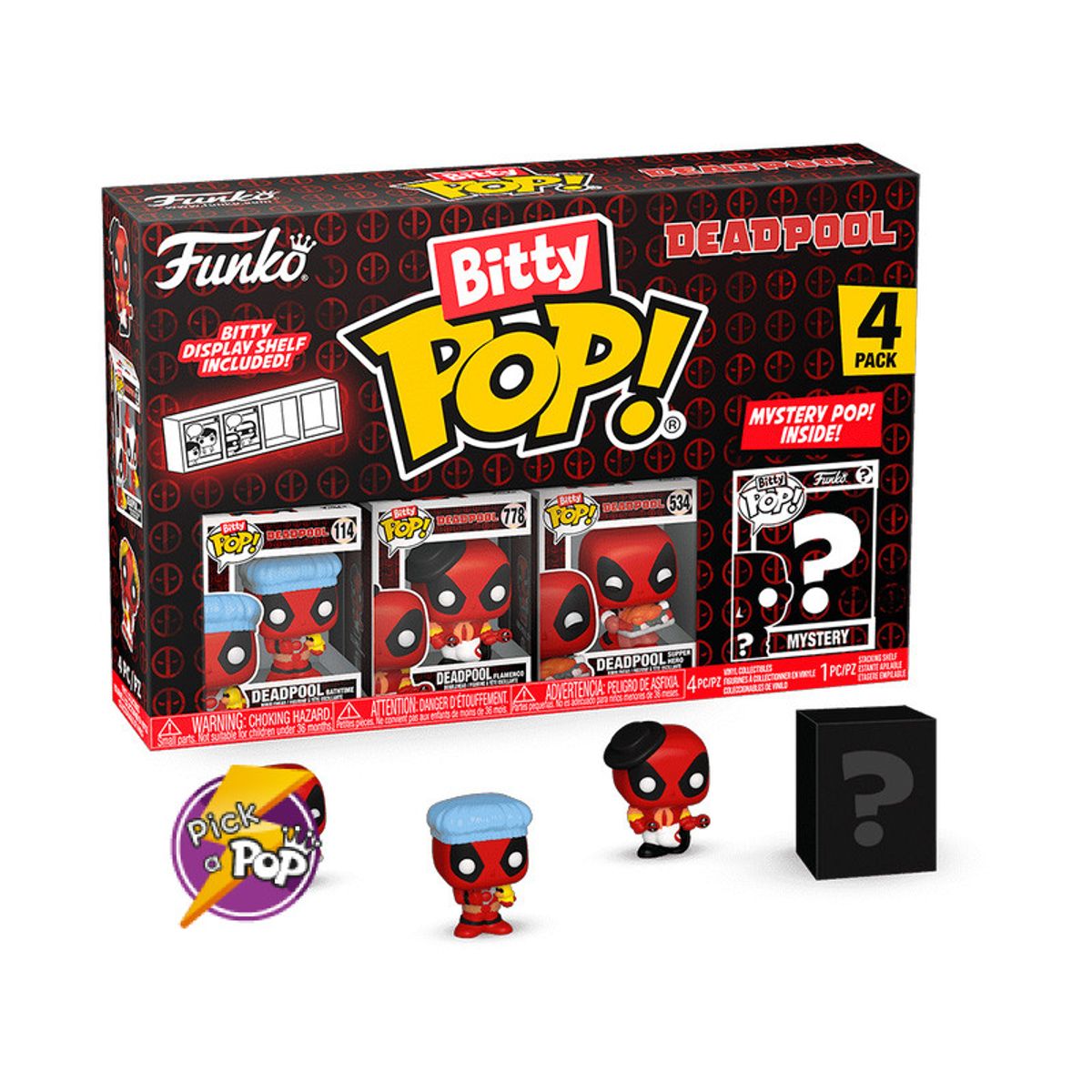 FUNKO - FUNKO BITTY POP MARVEL DEADPOOL