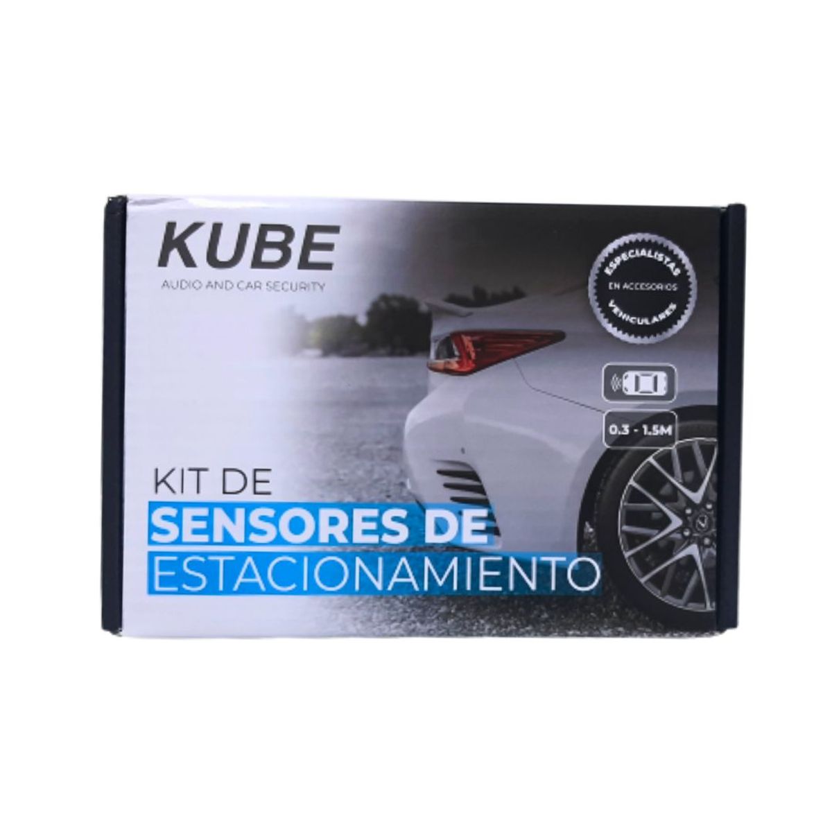 GENERICO - Kit de Sensores de Estacionamiento con Display LED 12v