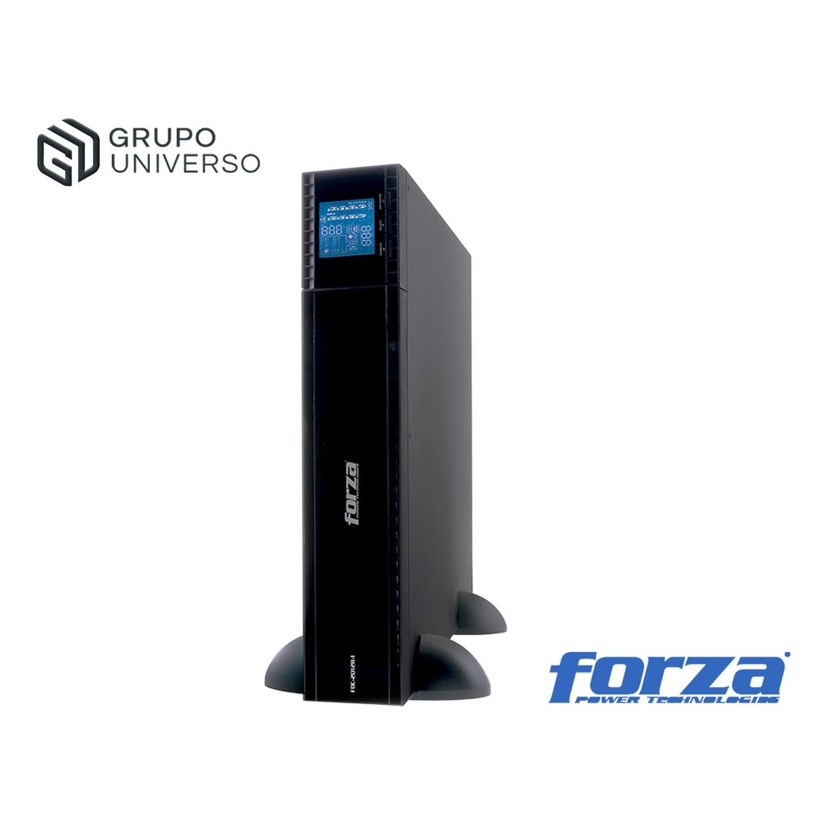 FORZA - UPS Forza 2012R-I 2000VA 2000W 8 salidas IEC Doble conversión On line