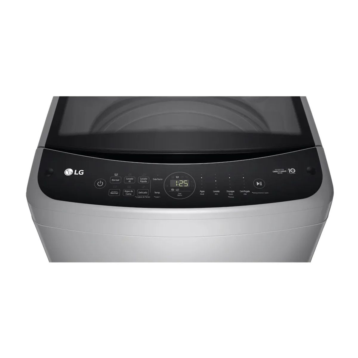 LG - Lavadora Automática 17kg Silver LG WT17DV6T