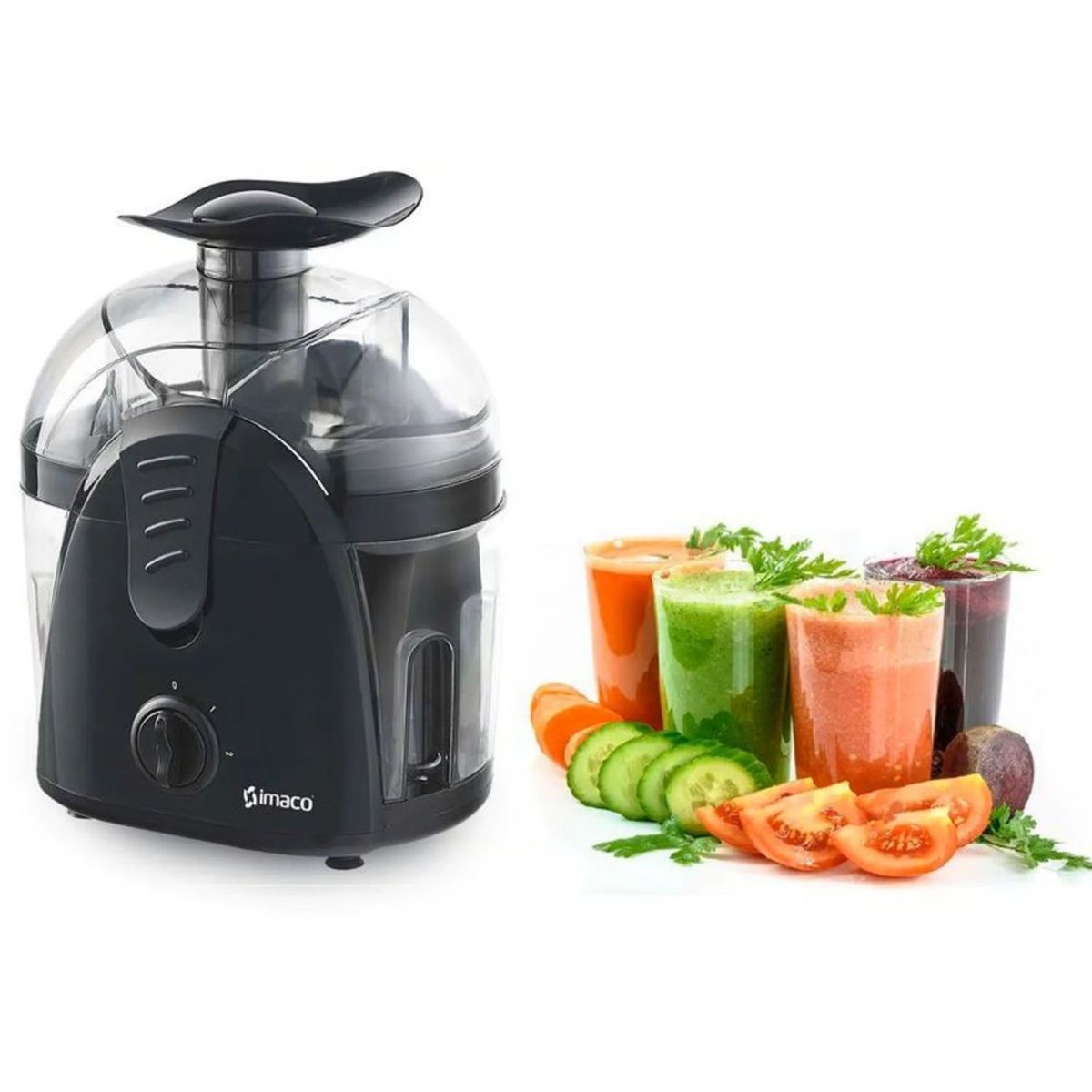 EXTRACTOR DE JUGO IMACO CP4830 NEGRO, marca Imaco - Foto Principal