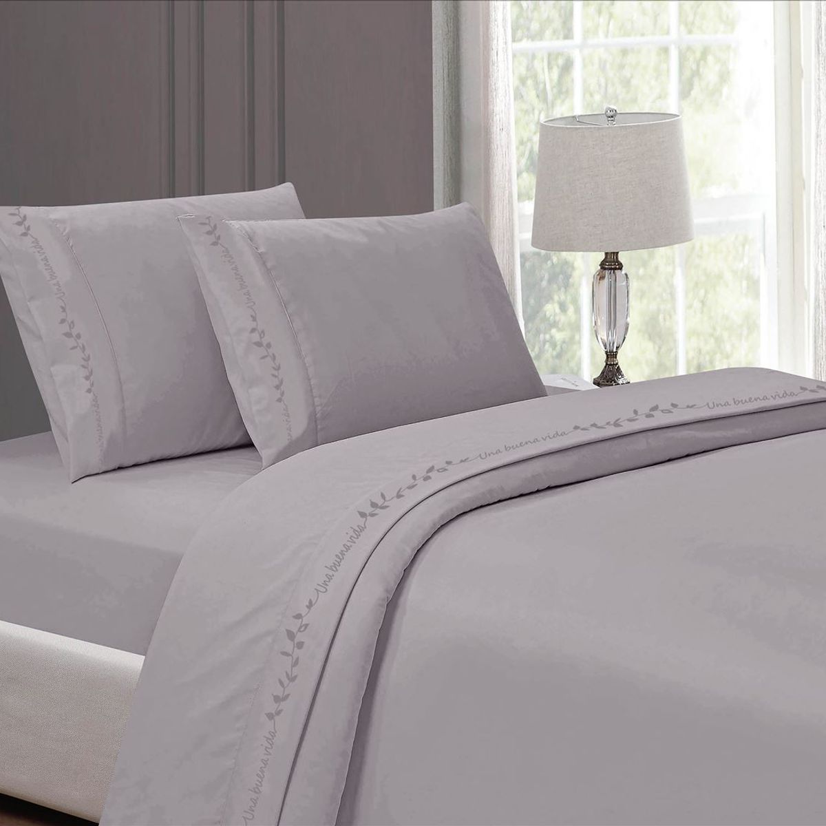 CASATEX - Set de Sabana de 4 Pieza 100% Algodón