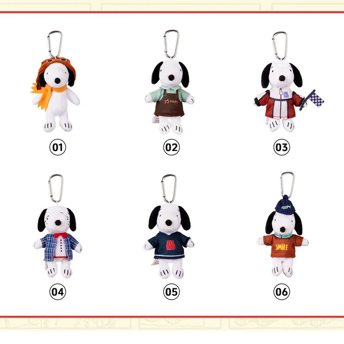 FUNKO - MINISO PEANUTS SNOOPY BLIND BOX LLAVERO 1Unidad