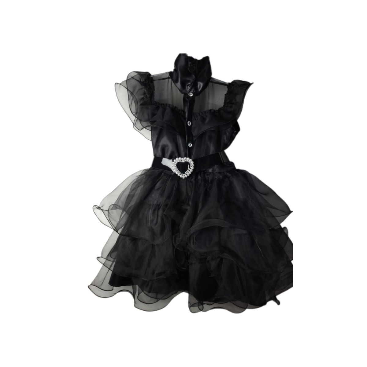 GENERICO - VESTIDO DISFRAZ MERLINA GALA PARA NIÑAS