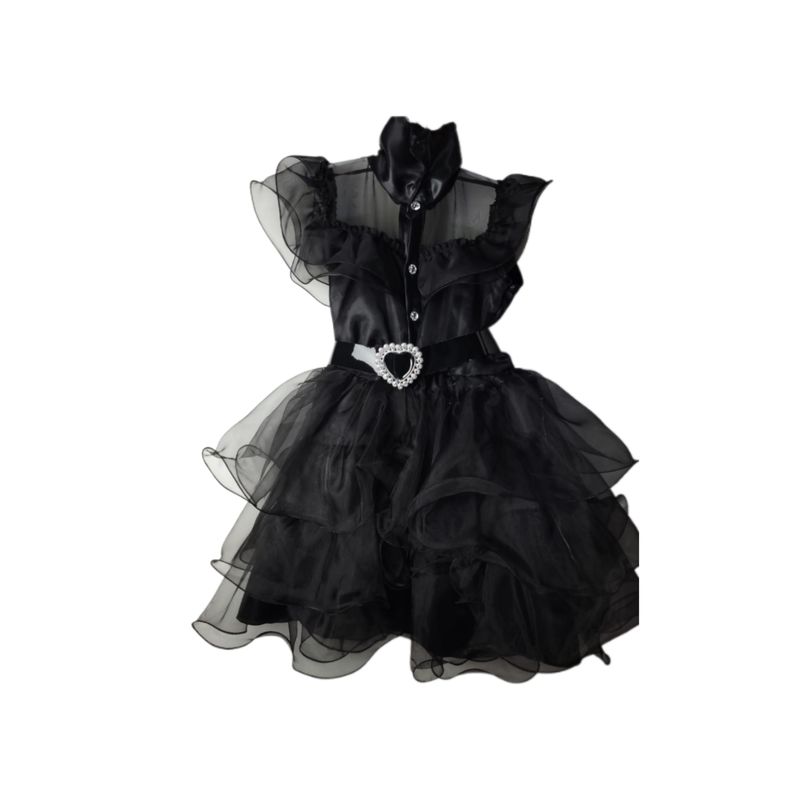 GENERICO - VESTIDO DISFRAZ MERLINA GALA PARA NIÑAS