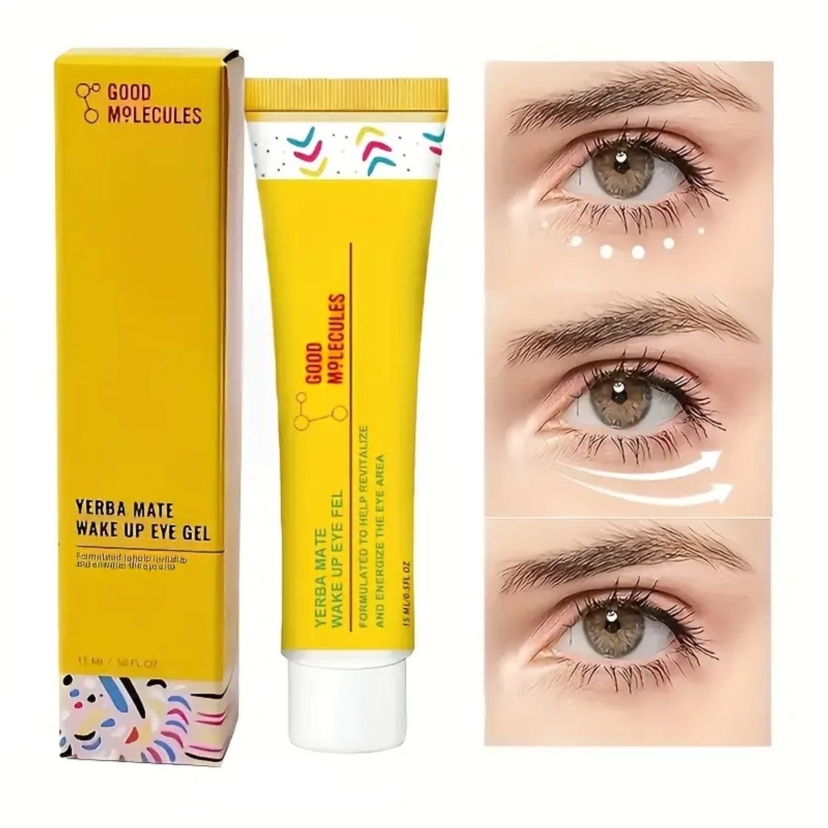 GOOD MOLECULES - Yerba Mate Wake Up Eye Gel 15ml Original