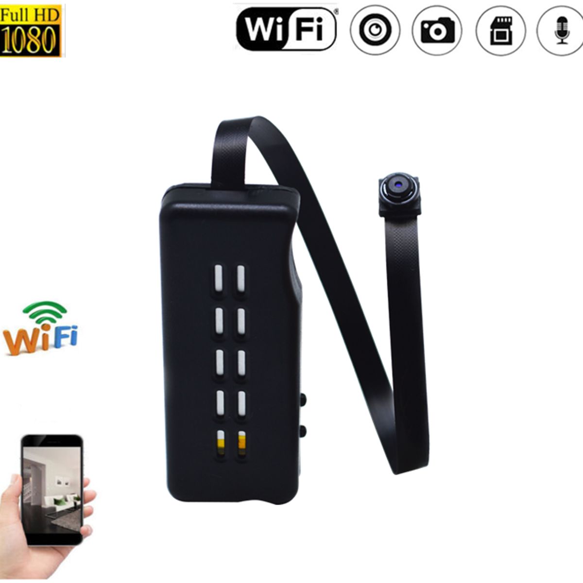 OEM - Camara Espia Wifi Modulo 1080P - Para Celular - Audio y Video En Vivo