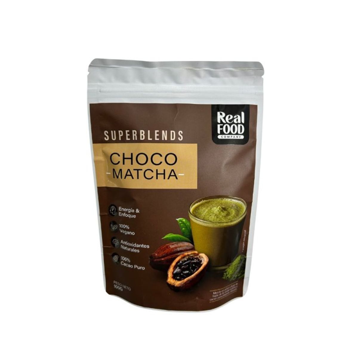 GENERICO - Choco Matcha en Polvo x 100 g - Real Food Company