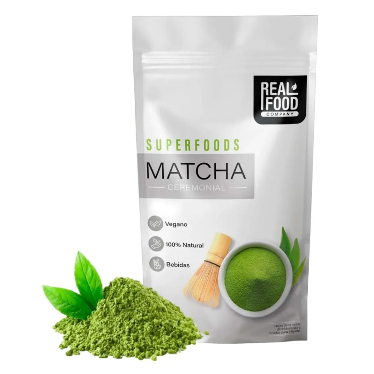 GENERICO - Matcha Ceremonial en Polvo x 50 g - Real Food Company