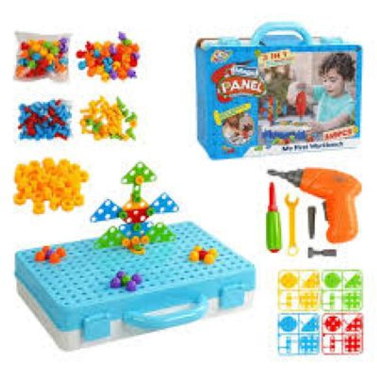 GENERICO - Juguete Maletin De Herramientas 249 Piezas