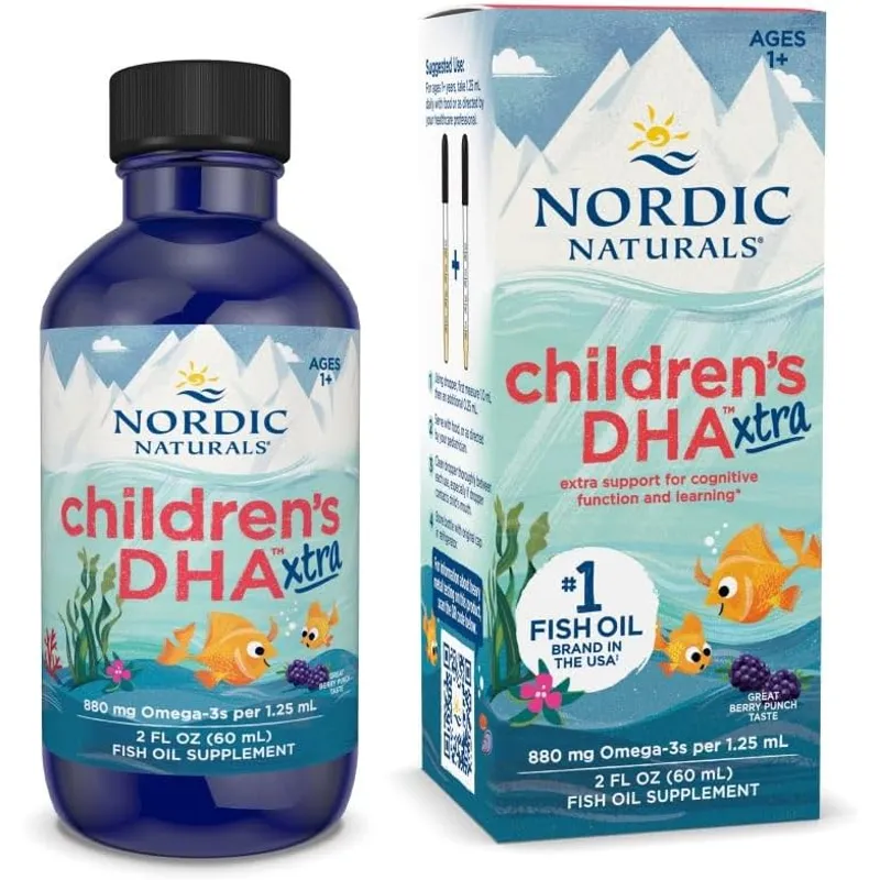 GENERICO - Omega-3 DHA Infantil Xtra 880mg – Nordic Naturals, 60 mL