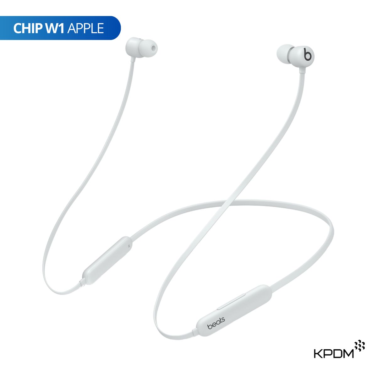 BEATS BY DR DRE - Audífonos Beats Flex con chip Apple W1 Blanco