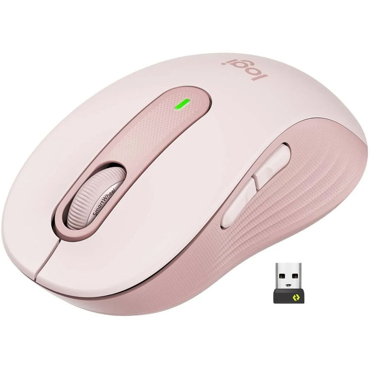 LOGITECH - Mouse Logitech Inalámbrico Signature M650 Rosado