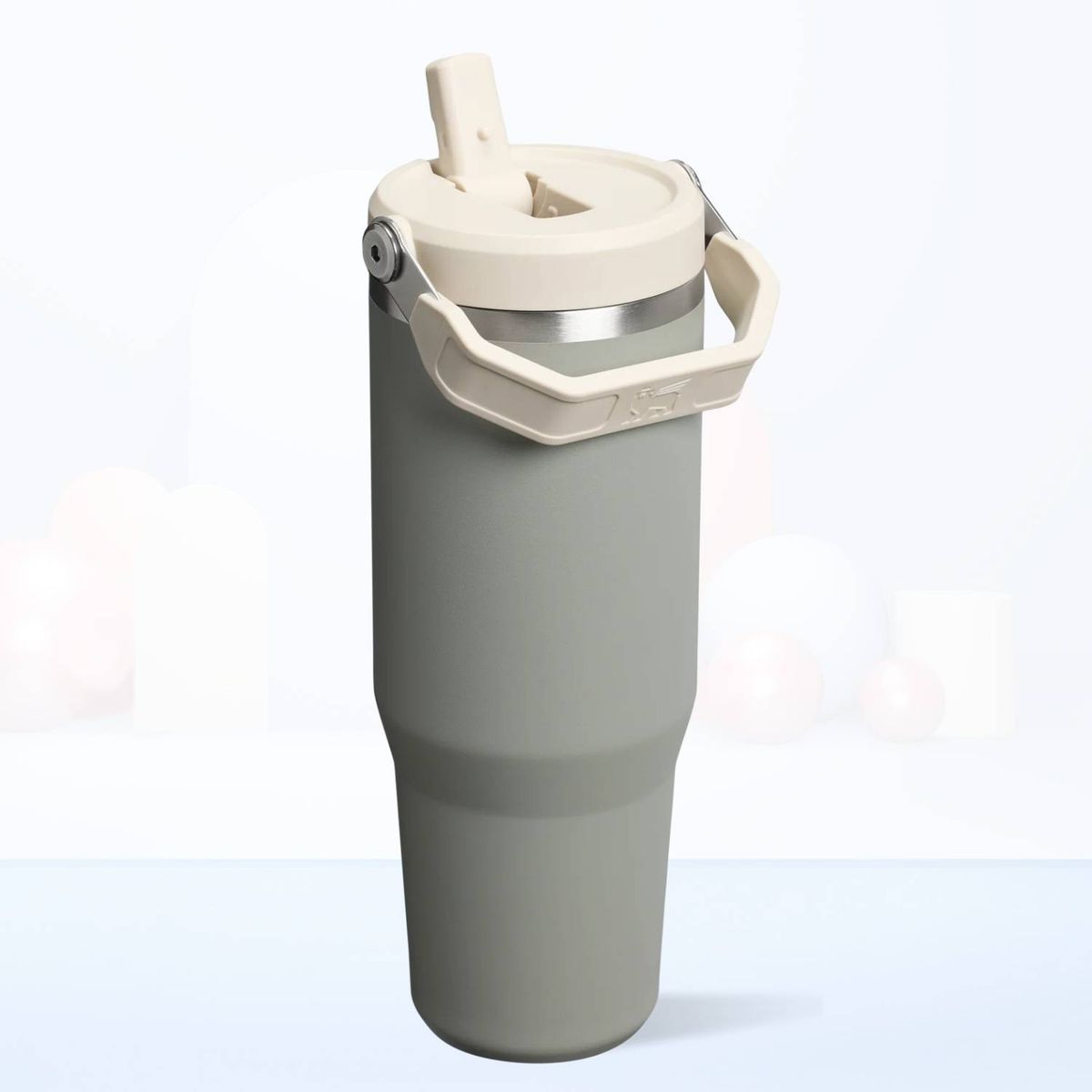 STANLEY - Flip Straw Tumbler Sage Grey Stanley 887 Ml