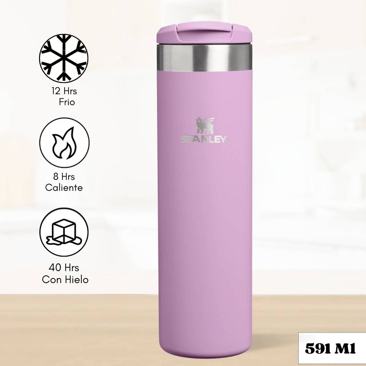 STANLEY - Botella Aerolight Transit lilac Stanley 591 Ml